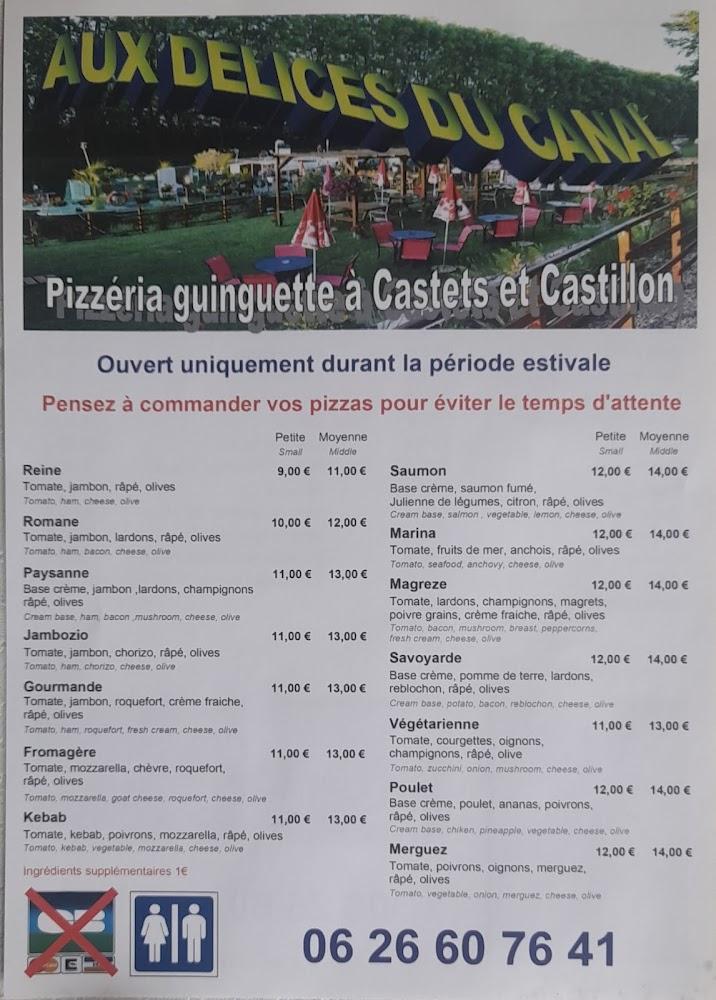 Au délices du canal - Menu Image 1