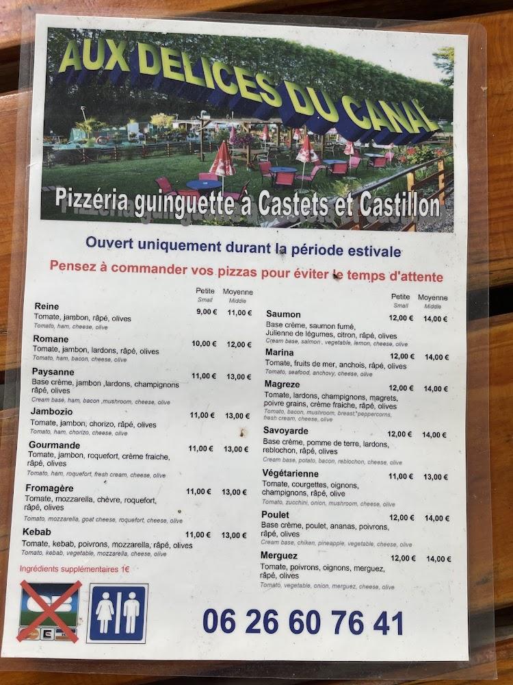 Au délices du canal - Menu Image 3